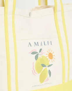 Lemon Canvas Tote Bag
