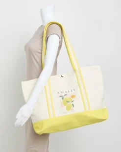 Lemon Canvas Tote Bag