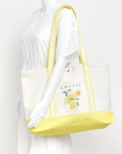 Lemon Canvas Tote Bag