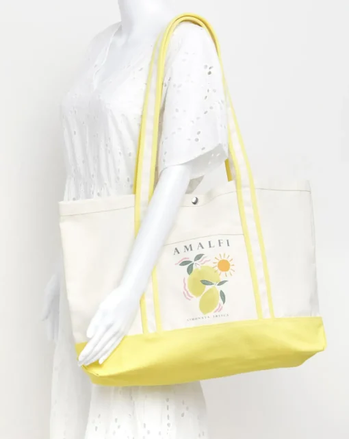 Lemon Canvas Tote Bag