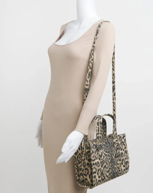 Leopard Mini Tote Bag
