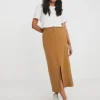 Linen Pencil Skirt