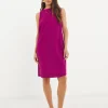 Linen Sleeveless Shift Dress
