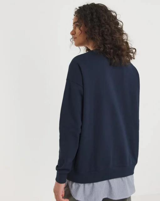 Long Sleeve Crew neck 2in1 Sweatshirt