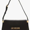 Love Moschino Logo Daily Black Shoulder Bag
