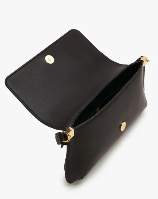 Love Moschino Logo Daily Black Shoulder Bag