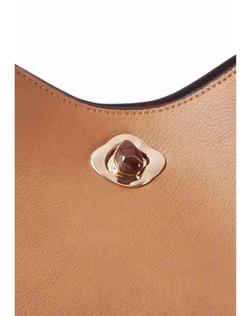 Luella Grey Adriana Camel Hobo Tote