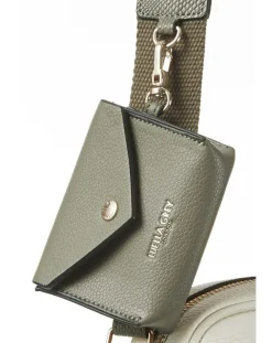 Luella Grey Elise White Camera Crossbody