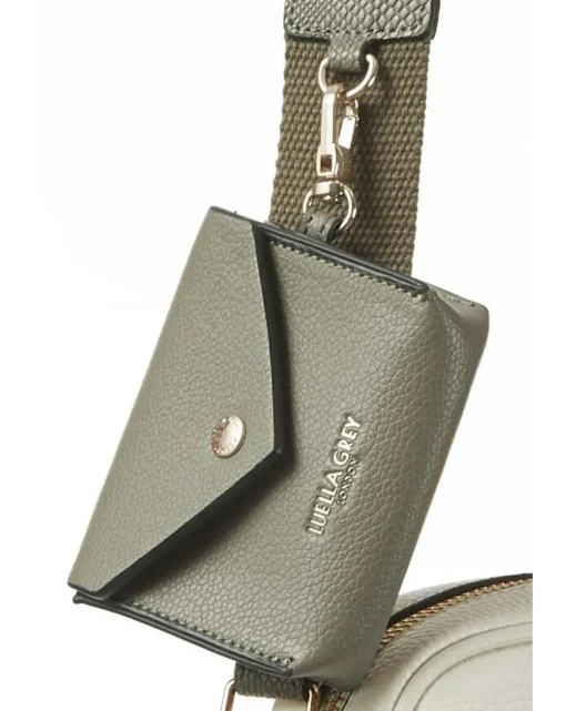 Luella Grey Elise White Camera Crossbody