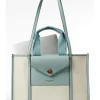 Luella Grey Giselle Blue Laptop Tote