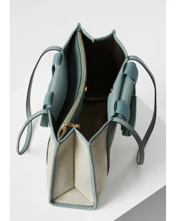 Luella Grey Giselle Blue Laptop Tote