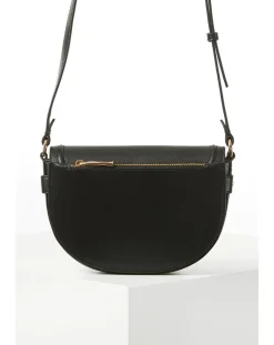 Luella Grey Tara Black Saddle Crossbody