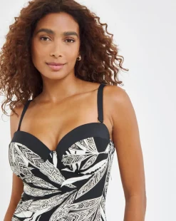MAGISCULPT Bandeau Tummy Control Swimsuit