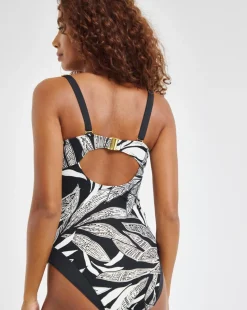 MAGISCULPT Bandeau Tummy Control Swimsuit