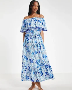 MAGISCULPT Bardot Beach Dress