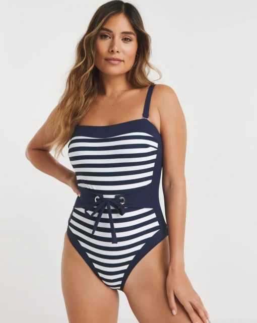 MAGISCULPT Eyelet Trim Non Wired Tummy Control Swimsuit