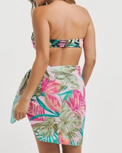 MAGISCULPT Floral Print Midi Sarong