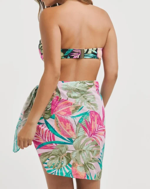 MAGISCULPT Floral Print Midi Sarong