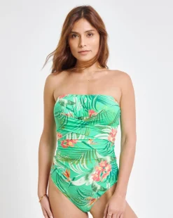 MAGISCULPT Medium Control Bandeau Swimsuit