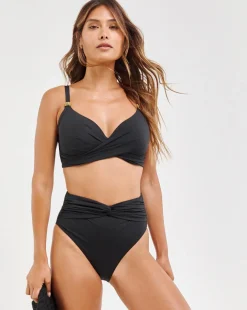 MAGISCULPT Medium Control Twist Front High Waist Bikini Brief