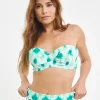 MAGISCULPT Twist Front Bandeau Underwired Bikini Top