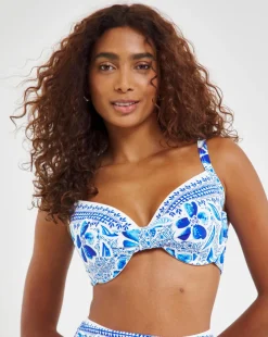 MAGISCULPT Twist Front Plunge Underwired Bikini Top