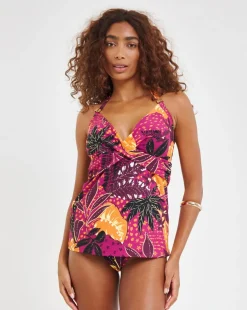 MAGISCULPT Twist Tummy Control Tankini Set