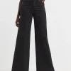 Magisculpt Washed Black Wide Leg Jeans