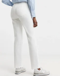 Magisculpt White Straight Leg Jeans
