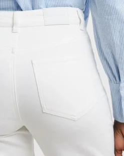 Magisculpt White Straight Leg Jeans