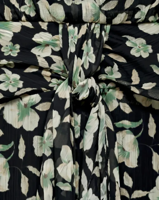 Mango Briony Floral V Neck Dress