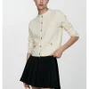 Mango Button Front Jacket