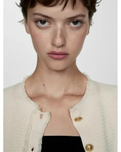 Mango Button Front Jacket