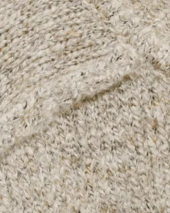 Mango Creme High Neck Sweater