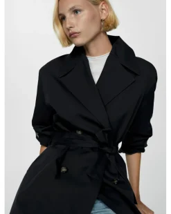 Mango Double Breasted Trench Coat