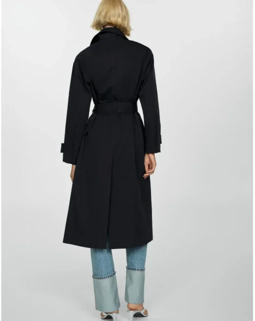 Mango Double Breasted Trench Coat
