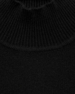 Mango High Neck Ribbed Sweater
