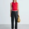 Mango Lille Straight Leg Trousers