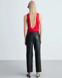 Mango Lille Straight Leg Trousers