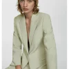 Mango Single Breasted Blazer