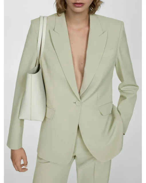 Mango Single Breasted Blazer