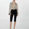 Mango Spot Printed Shirt