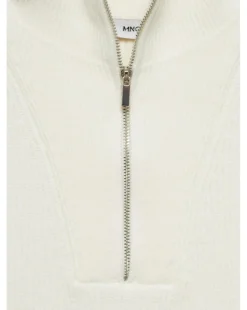 Mango Stripe Knit Vest