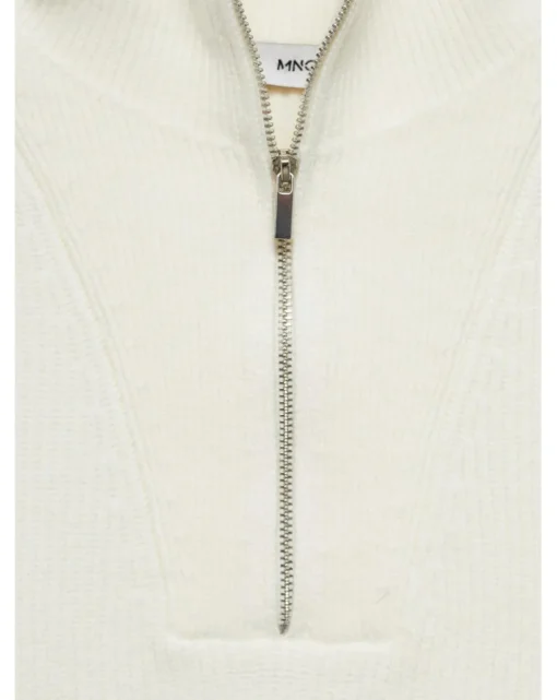 Mango Stripe Knit Vest