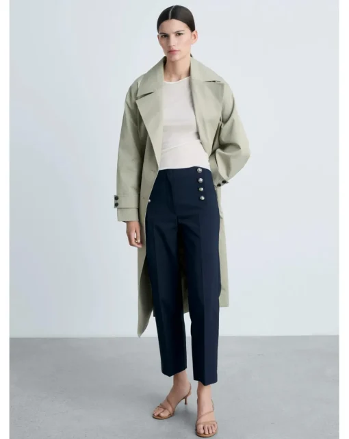 Mango Trouser Botones