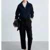 Mango Trousers Fluido