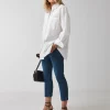 24/7 Mid Blue Crop Jeans