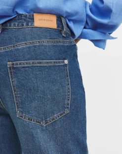 Mid Blue Mom Jeans