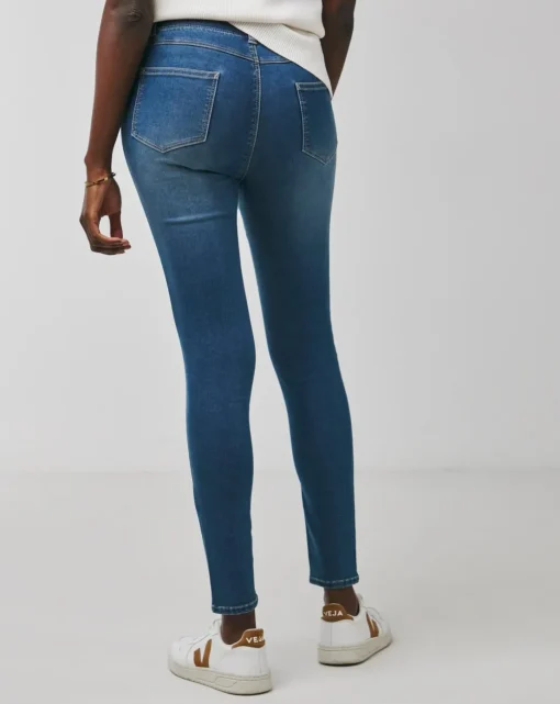 Mid Blue Stretch Skinny Jeggings