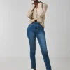 Mid Blue Stretch Slim Leg Jeggings